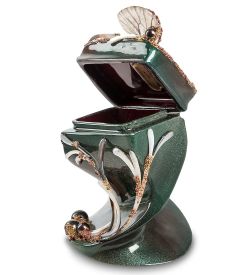 Народные промыслы ШК-50/17 Шкатулка «Мотылек» исп. Шеншины