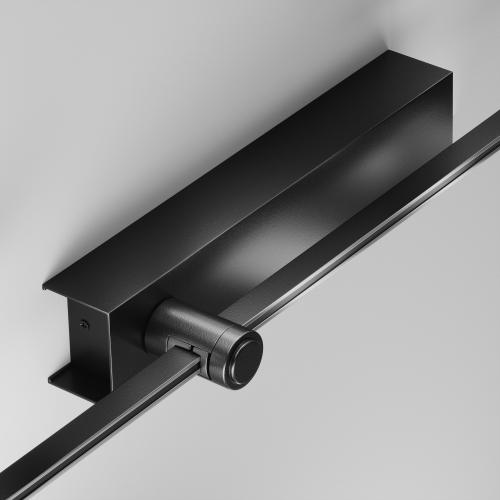 Основание настенное Wall для блока питания с вводом питания Flarity черный Maytoni Flarity TRA155CW-BB-B