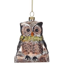 GAEM Украшение новогоднее "Сова", L7 W5 H10,5 см, 2в.