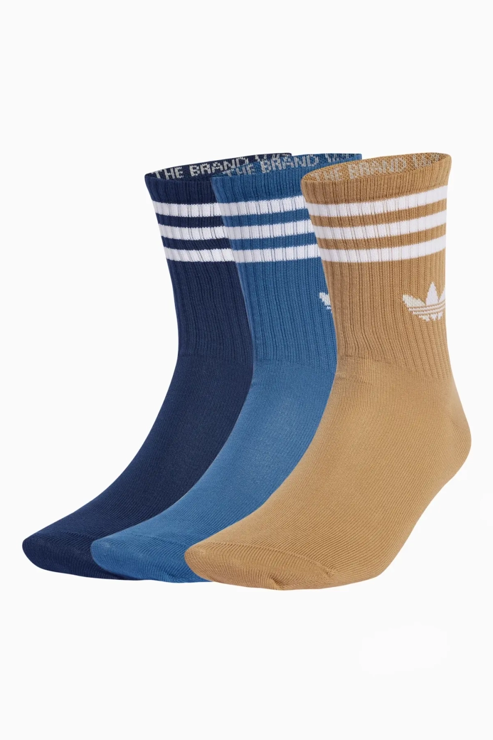 Носки adidas 3-Stripes Crew 3 Pairs - многоцветный