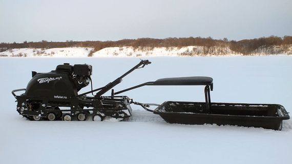 Мотобуксировщик ТОФАЛАР 500 с модулем Тягач