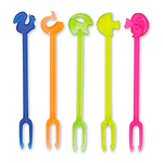 Вилочка-д-канапе-Животные-9см-30шт