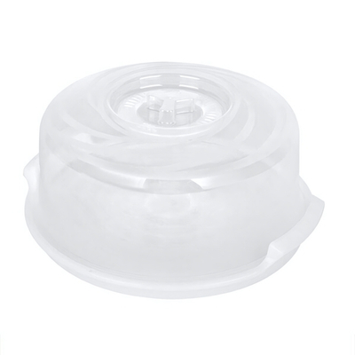 Комплект для СВЧ Sugar&Spice Vanilla: Крышка с паровыпускным клапаном d250 + поддон прозрачный
