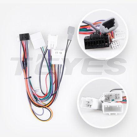 Комплект с разъёмами 12.3" Toyota Corolla E150 2006-2013 - Car-Smart LUX-E150