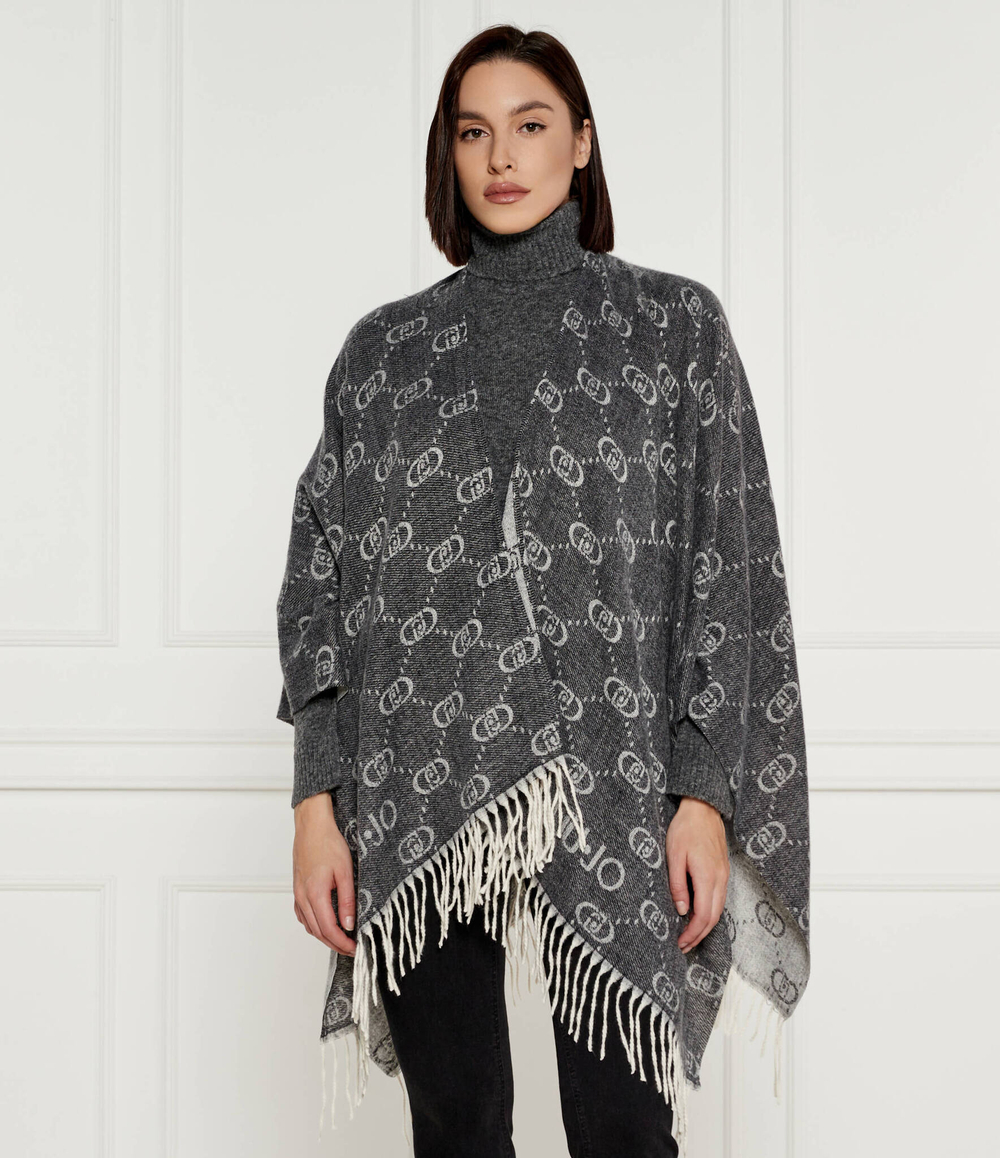 Пончо Liu Jo - серый(2F4015 T0300)