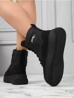 Дутики зимние на платформе