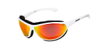 Спортивные очки OCEAN Tierra de fuego White / Revo Orange Polarized lenses