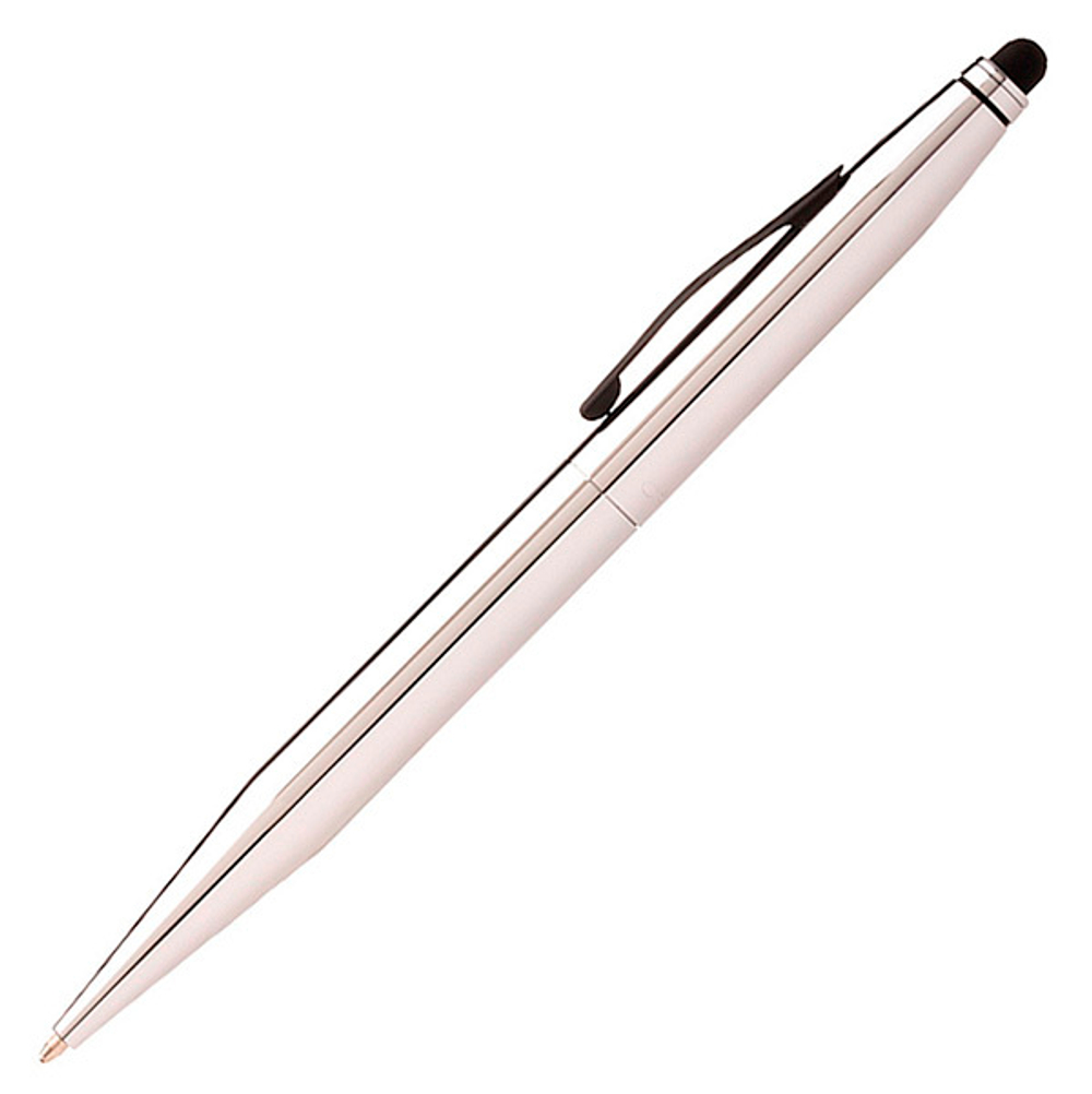 Черная шариковая ручка со стилусом Cross Tech2 Chrome