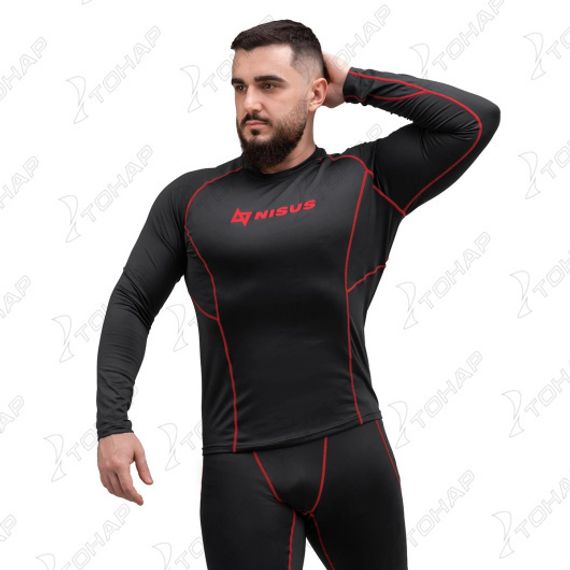 Комплект термобелья мужской Energy цв.черный р.2XL (58-60) (N-6304-2XL) NISUS