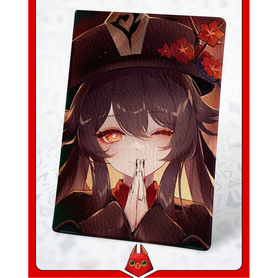 Обложка на паспорт Ху Тао Геншин Импакт