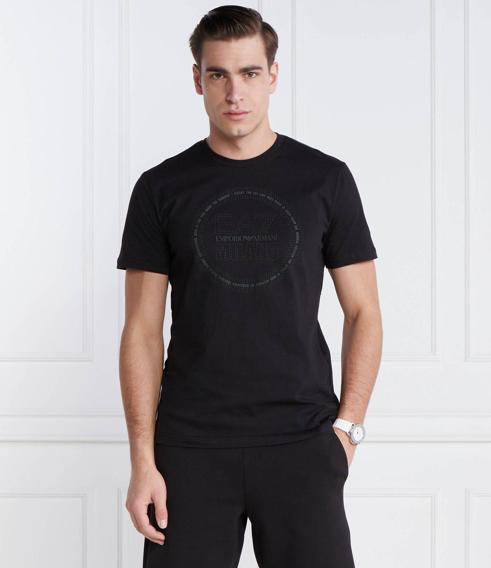 Футболка EA7 - черный(3DPT39 PJTJZ)