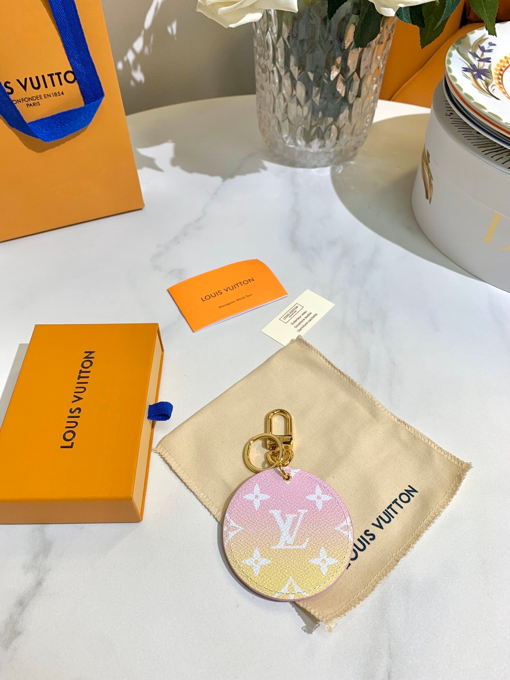 Louis Vuitton Bag Charm And Key Holder