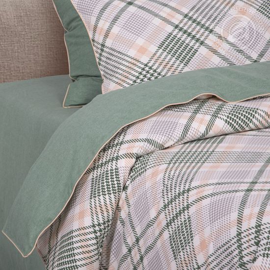 Семейный комплект постельного Джордано велюр (фуле)