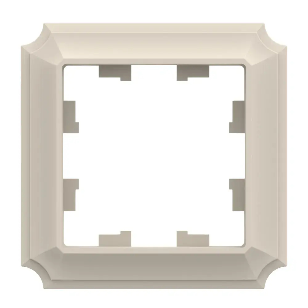 ATLASDESIGN ANTIQUE 1-постовая РАМКА, БЕЖЕВЫЙ