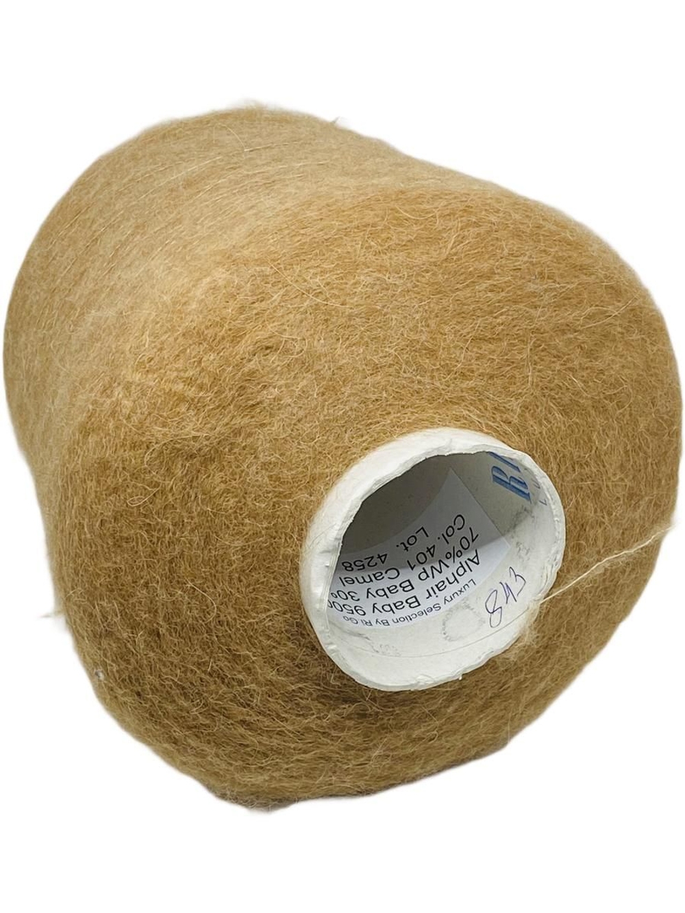 Пряжа на бобине (Италия) 70% бэби альпака 30% п/а 400г 100г-950м