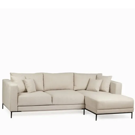 Диван раскладной Colston правосторонний 288 см, светло-серый