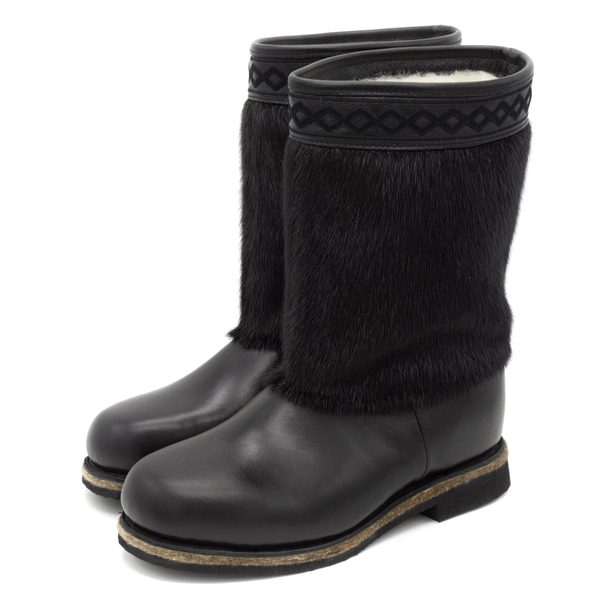 Унты мужские из меха нерпы и кожи теленка