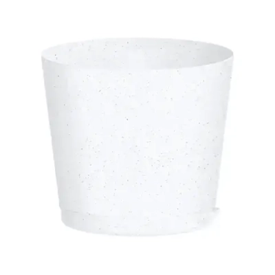 Горшок для цветов Oregano D100 мм, 0,5л с прикорневым поливом (мраморный)