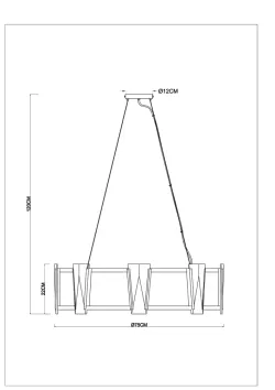 Подвесная люстра ARTE LAMP