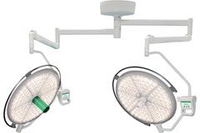 Потолочный двухблочный светодиодный операционный светильник Паналед-160/160 с видеокамерой HD