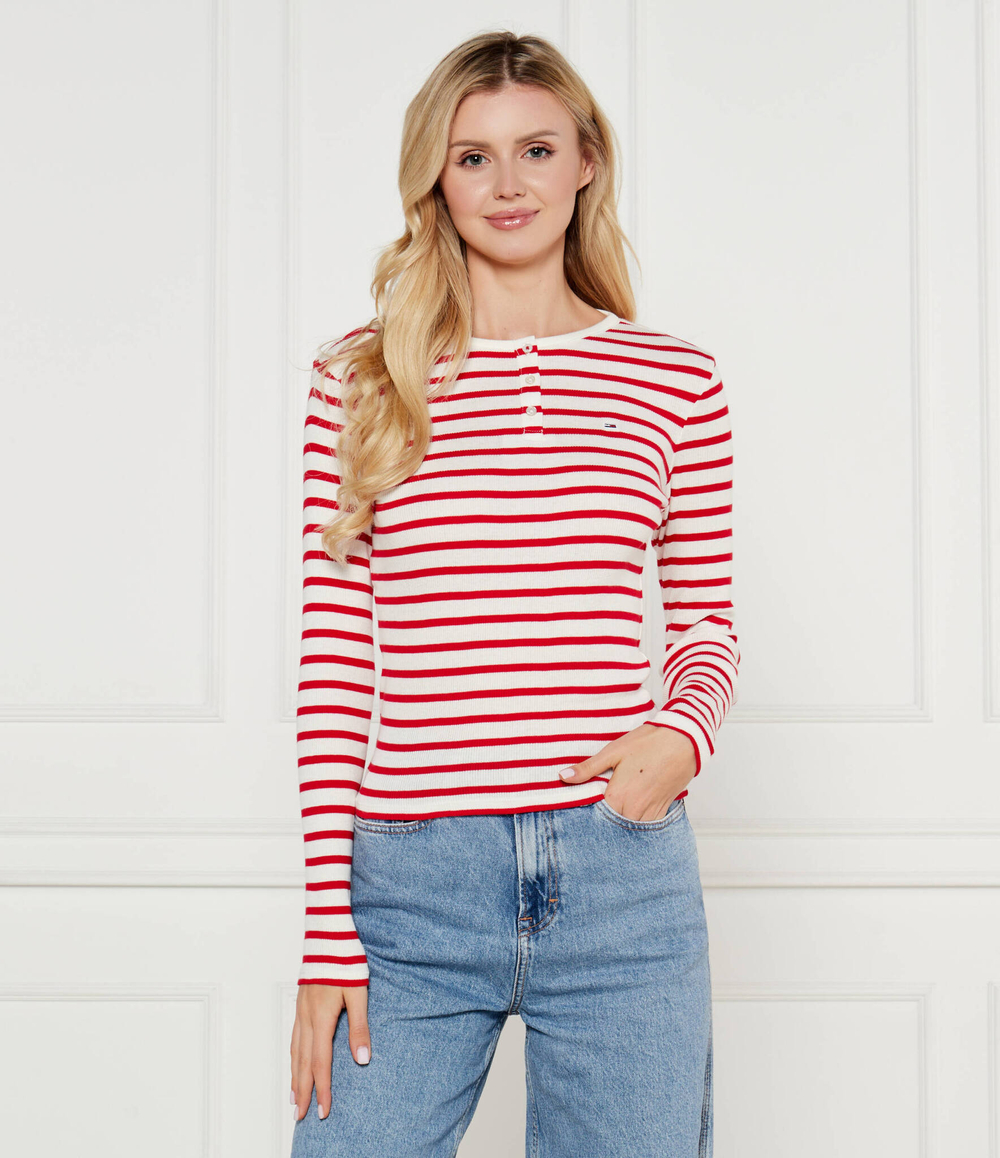 Блузка Tommy Jeans - красный(DW0DW19501)