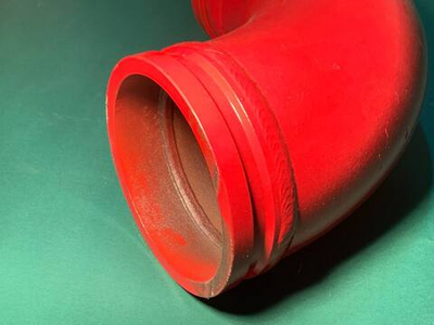 Второе колено DN150 (175-175 мм)