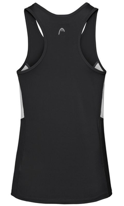 Женский топ теннисный Head Club Tank Top W - black