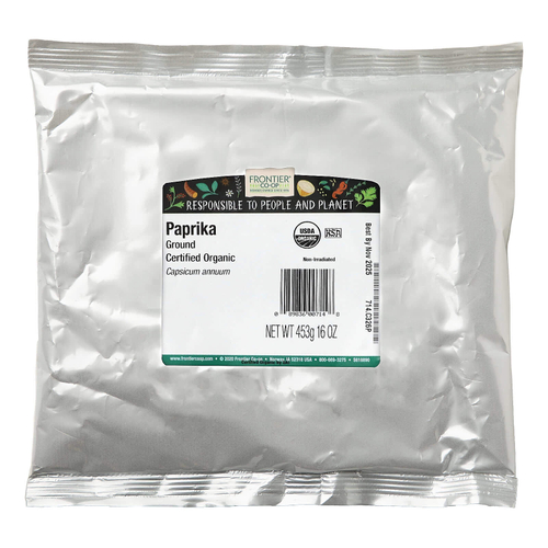 Frontier Co-op, органическая молотая паприка, 453 г (16 унций)