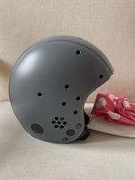 Новый шлем EGG детский+шапочка в розовый горошек, 52