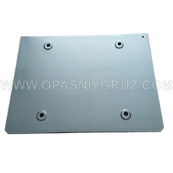 Держатель таблички опасный груз без чёрной окантовки