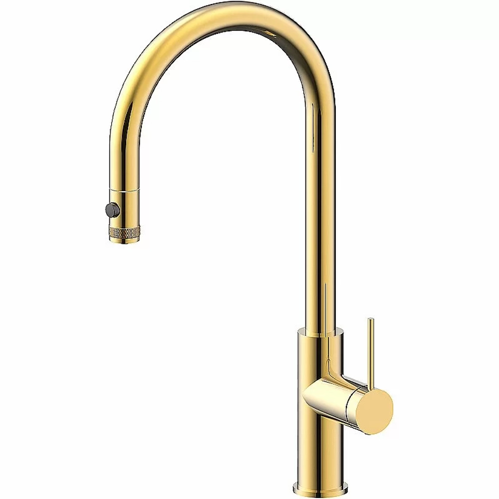 Смеситель для кухни Paulmark Galant Ga213077-LG светлое золото
