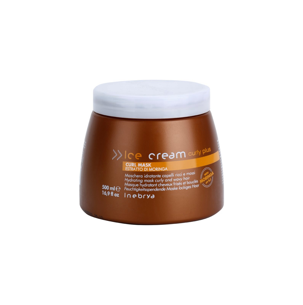 Inebrya Curly Plus Curl Mask - увлажняющая маска для кудрявых волос /   500  ml  / GTIN 8033219160380