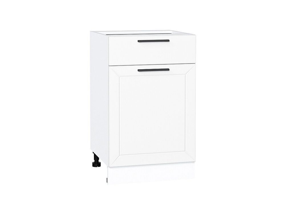 Шкаф нижний с 1-ой дверцей и ящиком Глетчер