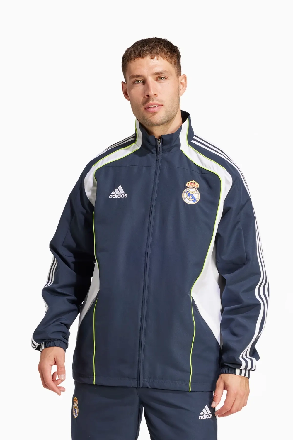 Кофта adidas Real Madrid 24/25 Urban Purist Track - темно-синий