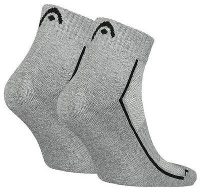 Теннисные носки Head Performance Quarter 2P - grey