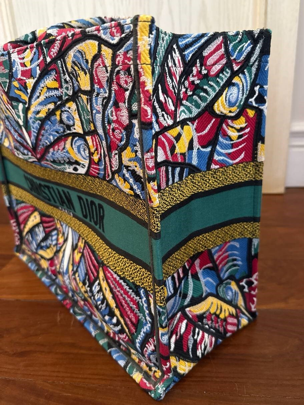 Сумка Christian Dior Multicolor Canvas Book Tote
