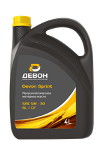 Масло Devon SPRINT SAE 5W-30 API SL/CF