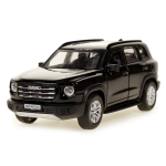 Модель ин. мет. "Hhaval Dargo" 12см, дв, багаж, черный, в коробка DARGO-12-BK (Технопарк)