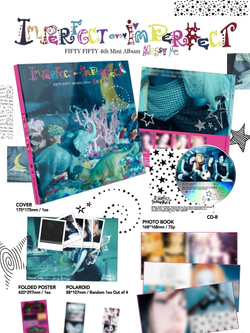 Альбом FIFTY FIFTY - IMPERFECT-I'MPERFECT 4th Mini Album RANDOM Version