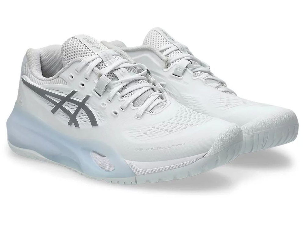 Женские теннисные кроссовки Asics Gel-Resolution X - white/pure silver