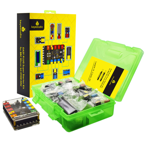 Keyestudio EASY PLUG MicrobitV2, стартовый набор для BBC Micro:Bit Kit