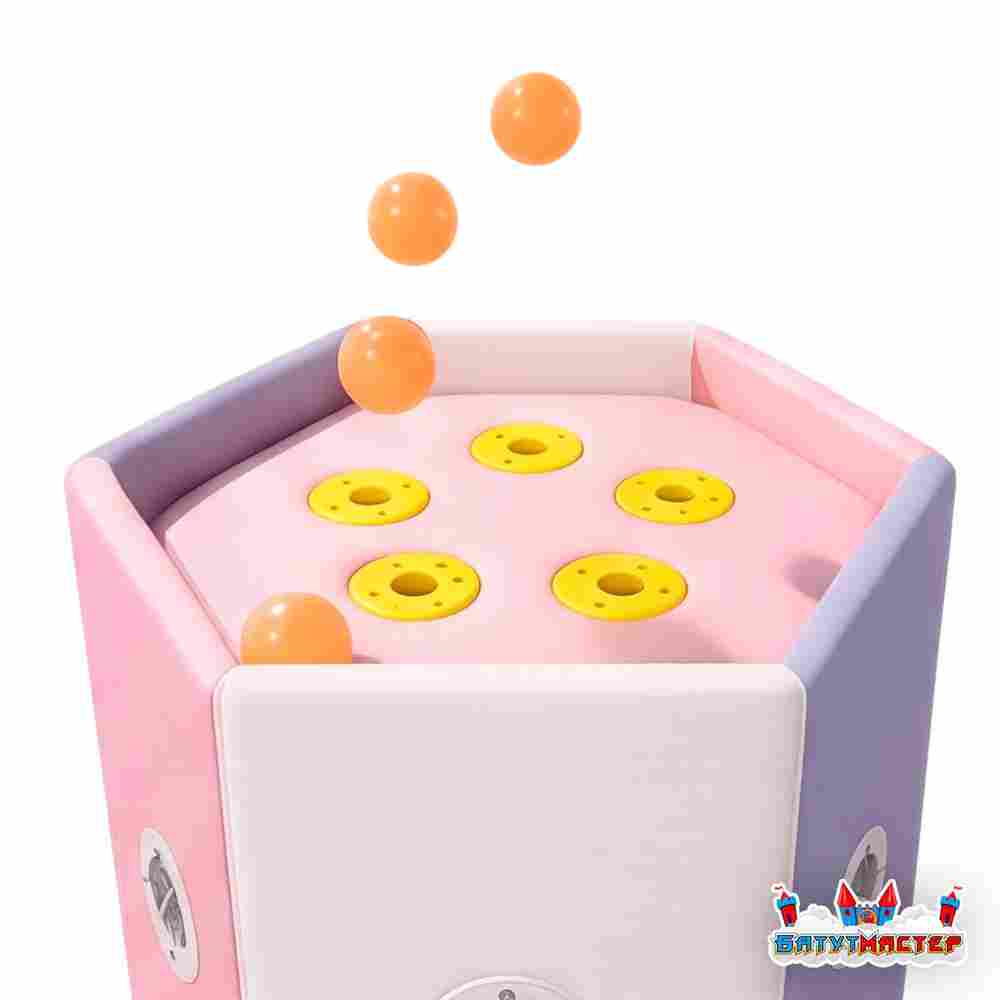 Интерактивный модуль «Радость» для сухого бассейна, 65×65×63 см