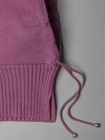 Капор женский вязаный