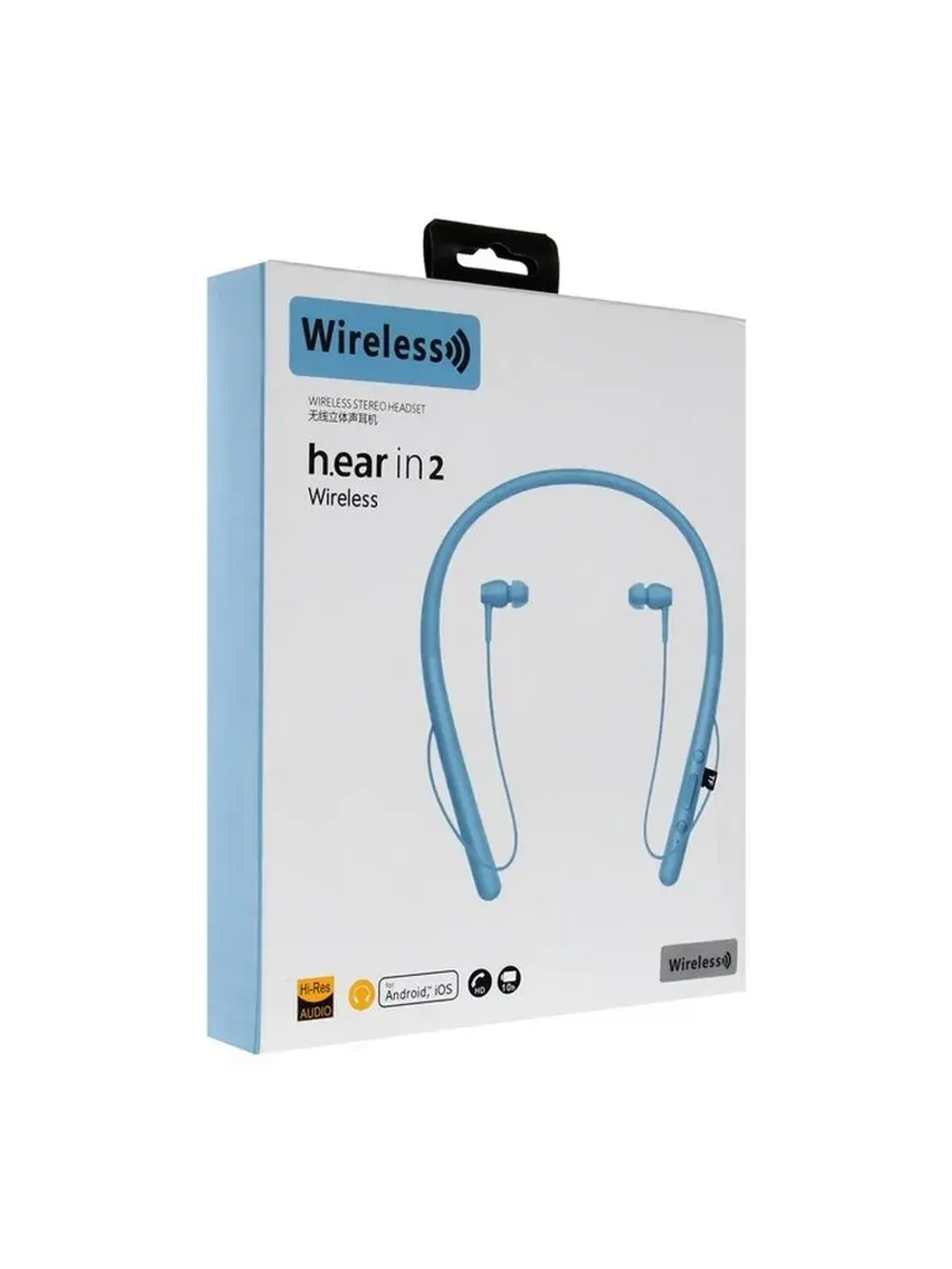 Наушники спортивные беспроводные, WI-H700, вакуумные, Blueto