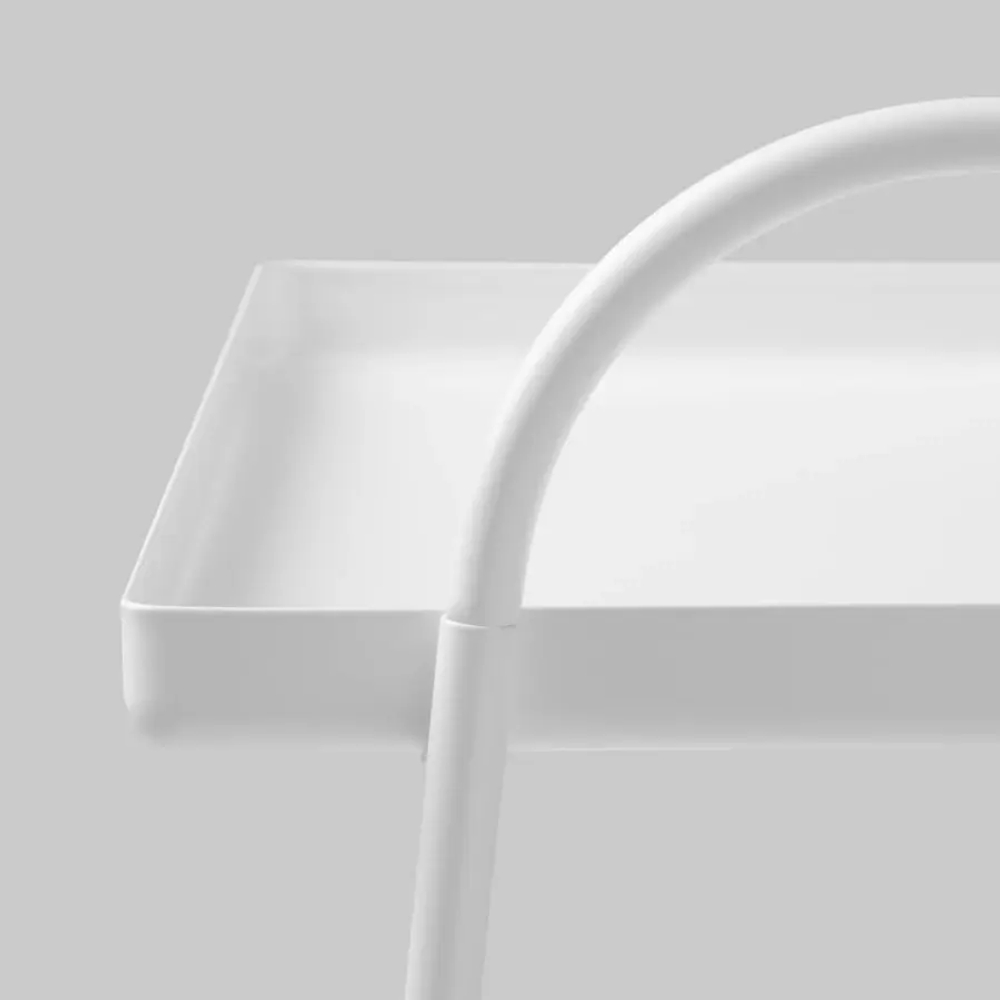 Прикроватная тумбочка - IKEA HATTASEN/ХАТТАСЕН ИКЕА, 27х43х58 см, белый