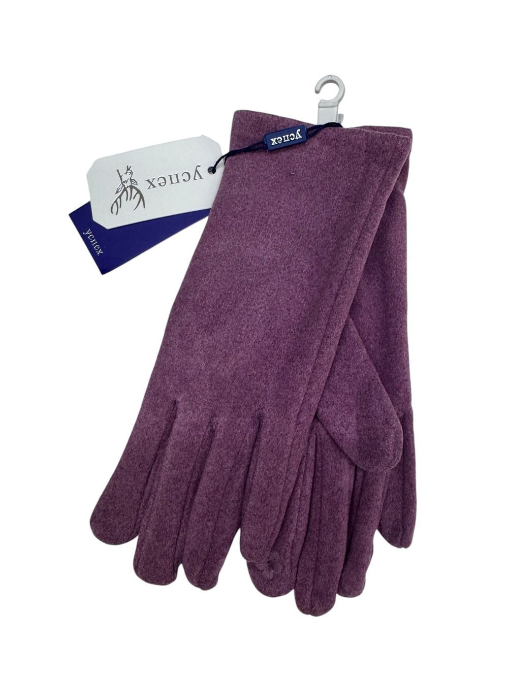 Перчатки. Женские. Верх: Спандекс. Текстильные. Подклад: Плюш-флис.В упаковке 12 шт, разные цвета.