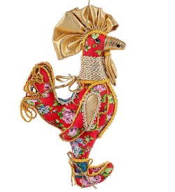 РусКукла RK-524/1 Кукла подвесная «Петух»