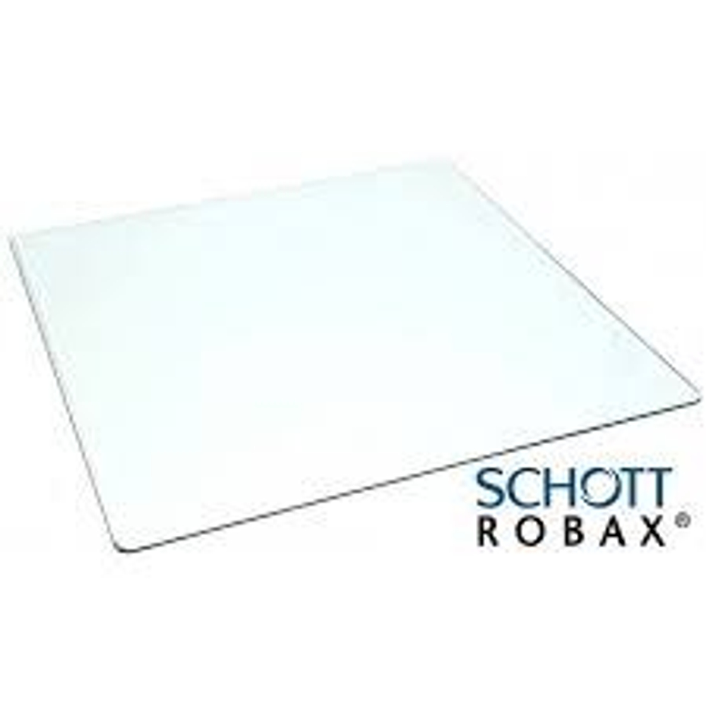 Жаропрочное стекло для камина (по вашим размерам) Schott Robax