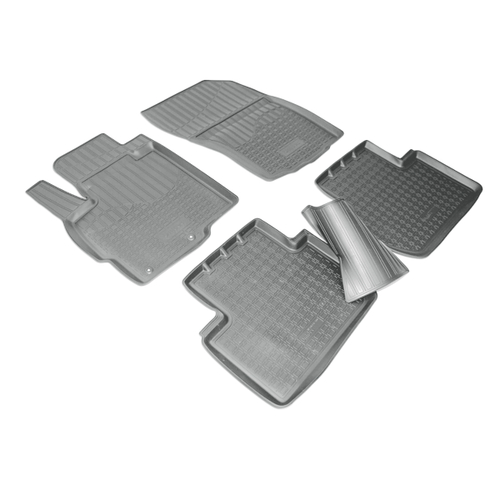 Ковры в салон Norplast/Unidec для Citroen C-Crosser в кузове V (2007-), Серый, арт.NPA11-C14-400-G