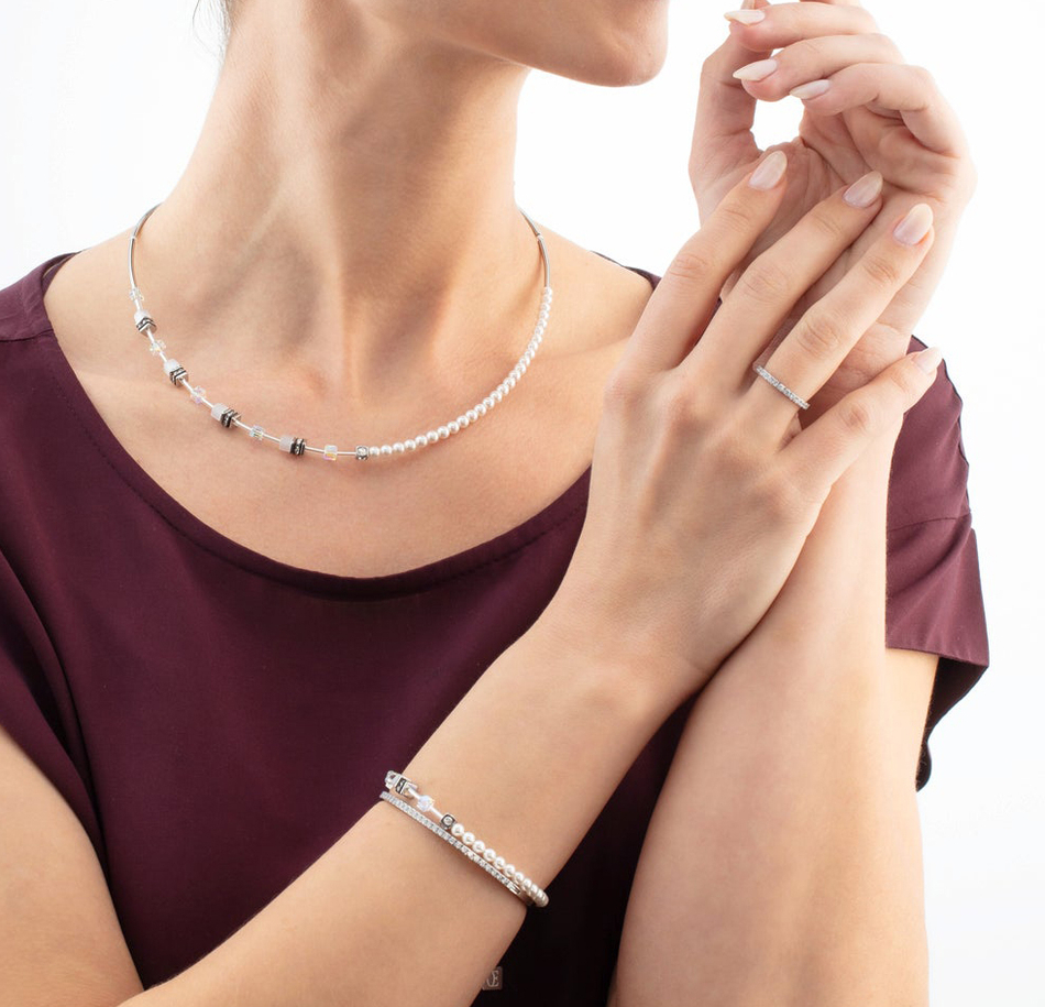 Браслет Coeur de Lion Crystal-Silver 0146/32-1817 17